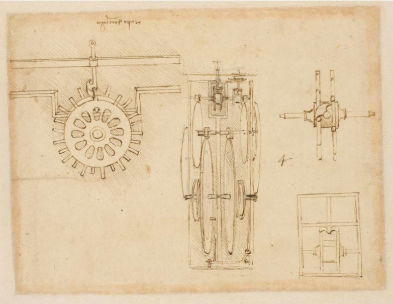 Leonardo da Vinci Erfindungen Uhr