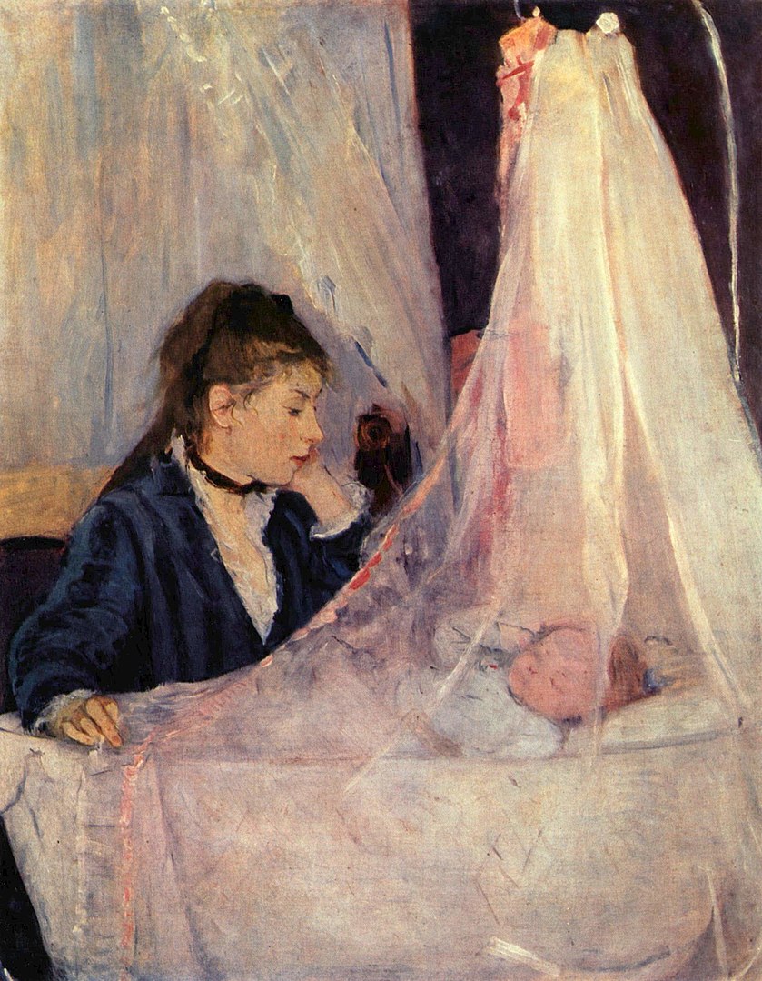 Berthe Morisot, Die Wiege, 1872