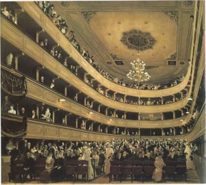 Gustav Klimt, Altes Burgtheater, 1888