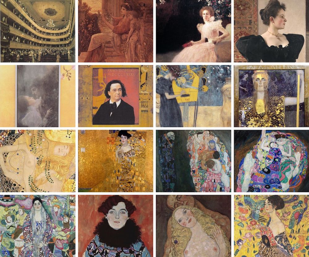 Gustav Klimts Bilder Titelbild