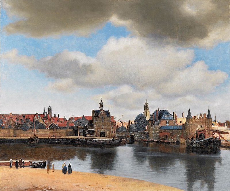 Jan Vermeer, Ansicht von Delft, 1660 - 1661