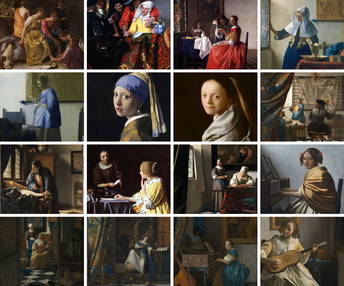 Kunstwerke von Jan Vermeer