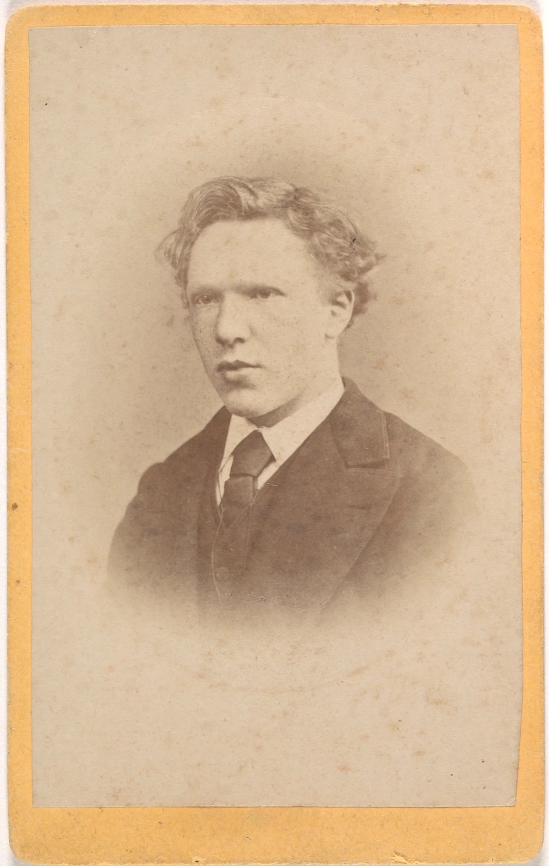 Vincent van Gogh im Alter von 19 Jahren