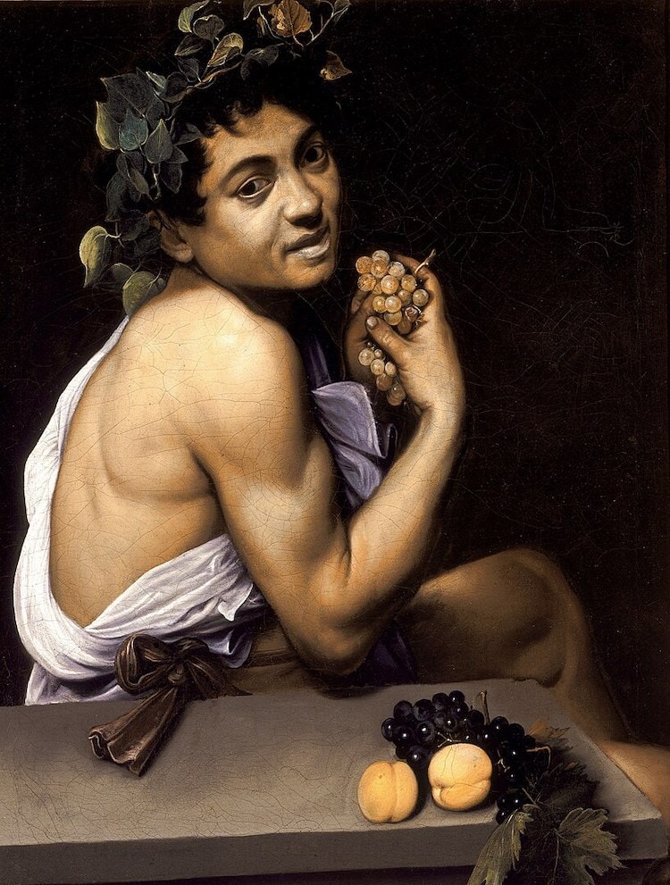 Caravaggio, Junger kranker Bacchus, 1593