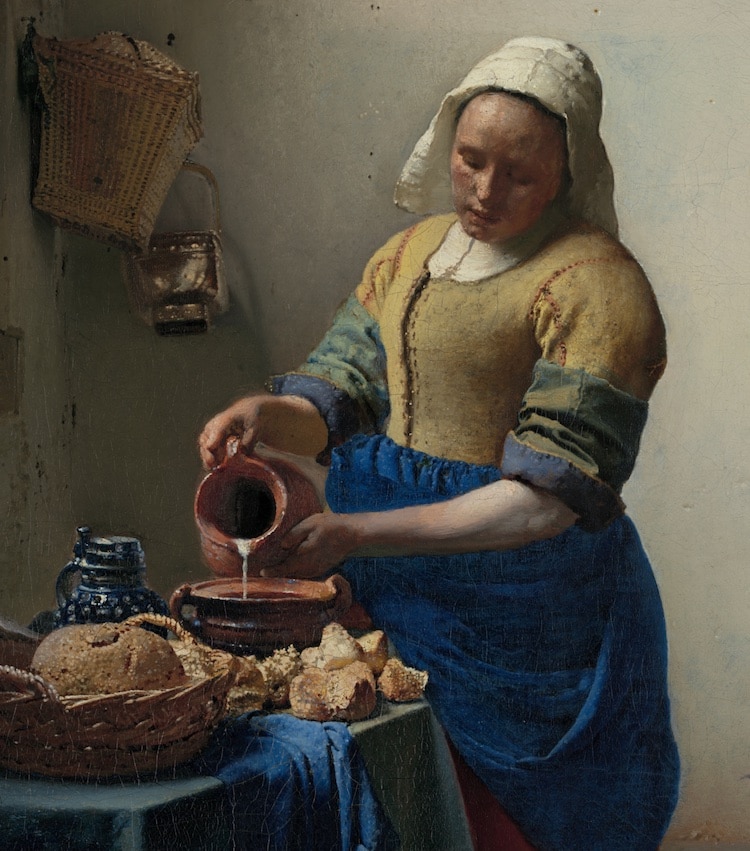 Vermeer Milchmagd Figu